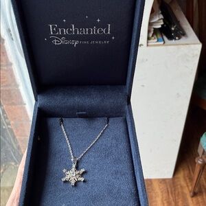 Enchanted Disney Elsa Snowflake Necklace